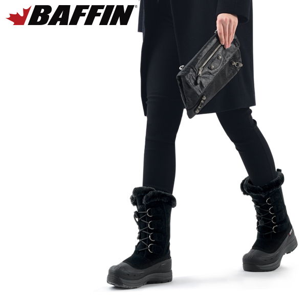 배핀 끌로에 블랙 방한화 방한신발