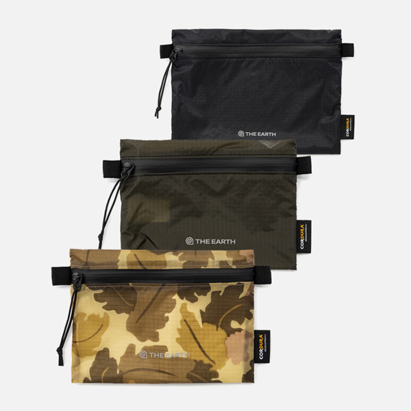 디얼스[the-Earth] 코듀라 트레일 지퍼 파우치 / L