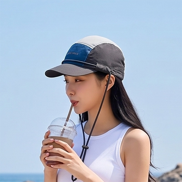 불레부 턱끈 캠프캡