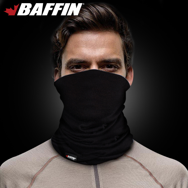 배핀 메리노 울 넥 워머