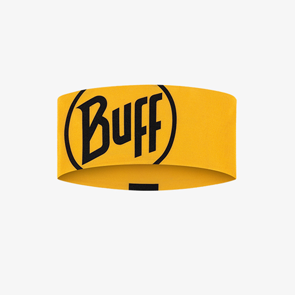 버프[BUFF] 쿨넷UV 와이드 헤드밴드 LOGO YELLOW / 137159.114.10