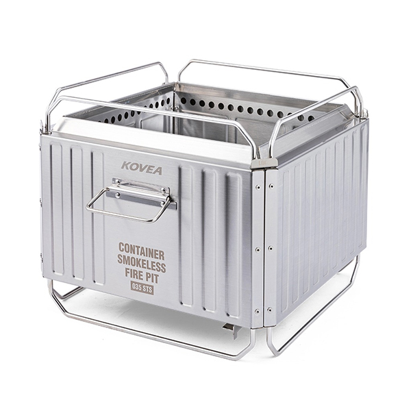 코베아 컨테이너 이중연소 화로대 / KECQ9QA-01 (당일발송)