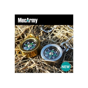 맥아미[MecArmy] 티타늄 나침반 목걸이CMP-T
